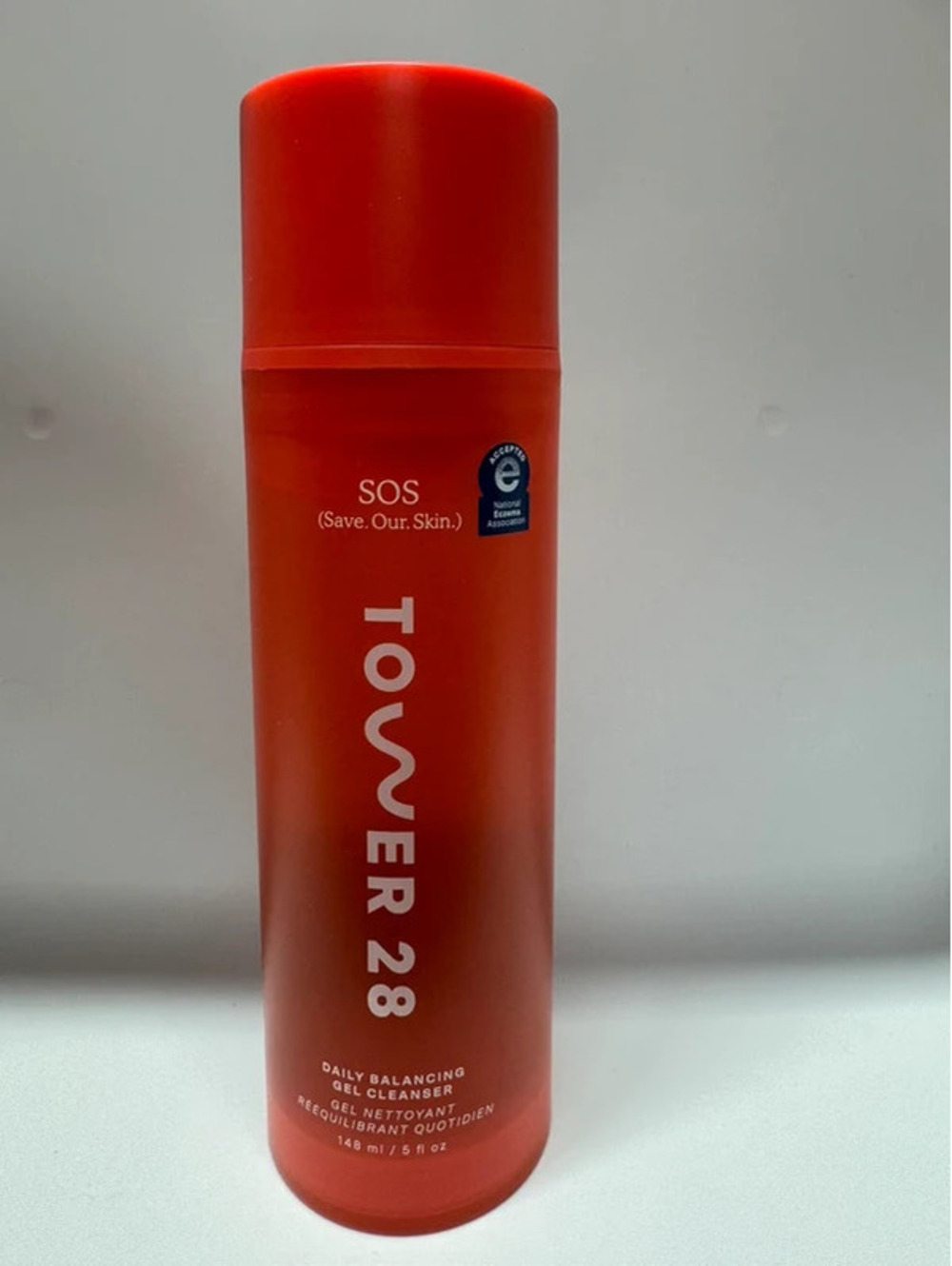 Tower 28 SOS Daily Balancing Gel Cleanser 5 oz 148mL Sensitive Skin Vegan